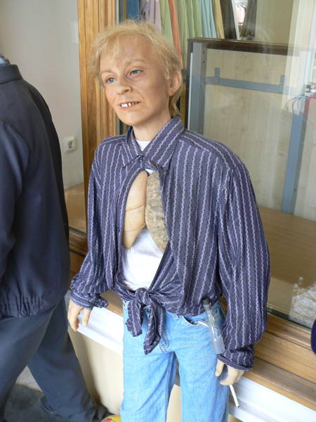 Galerie Tussauds dans un grand magasin — Août 2006 — St Petersbourg