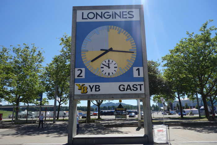 Horloge Longines — Bern/Wankdorf