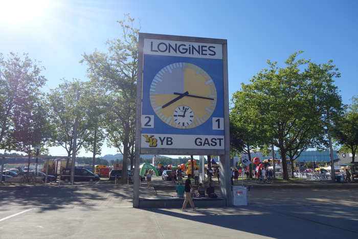 Horloge Longines — Bern/Wankdorf
