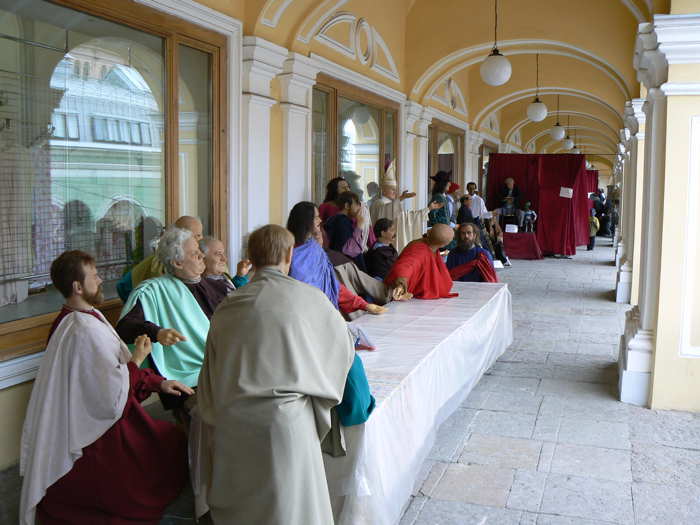 Galerie Tussauds dans un grand magasin — Août 2006 — St Petersbourg