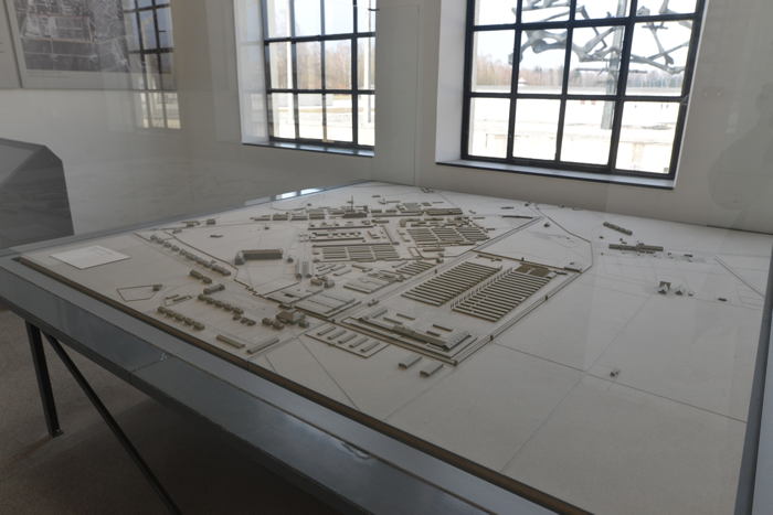 Maquette du camp de concentration/extermination de Dachau — Dachau (D)