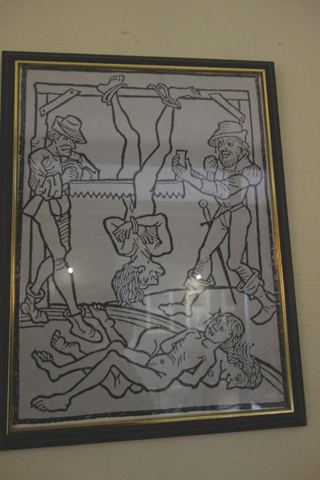 Illustration - Musée de la torture et de l'inquisition au Moyen-âge