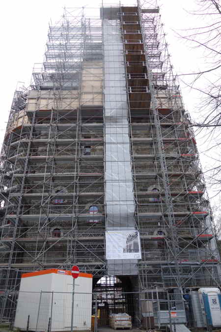 Marschier-Tor en cours de restauration — Aix-La-Chapelle
