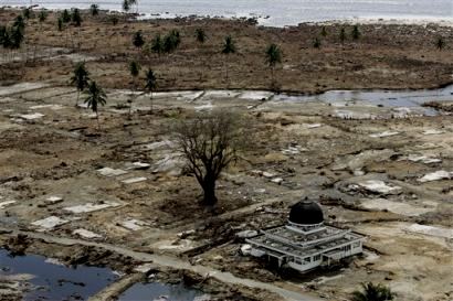 mosquée épargnée par le tsunami