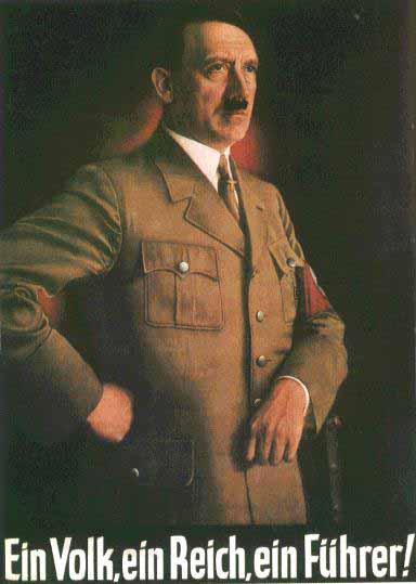 Hitler en pose