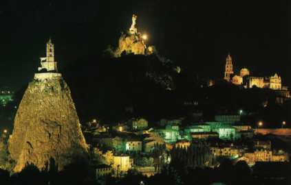 Ville du Puy de nuit