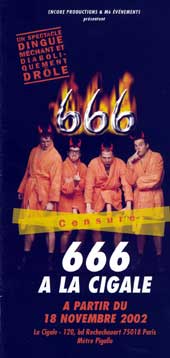 spectacle 666 cigale