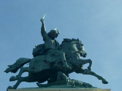statue de Vercingétorix à Clermont-Fd