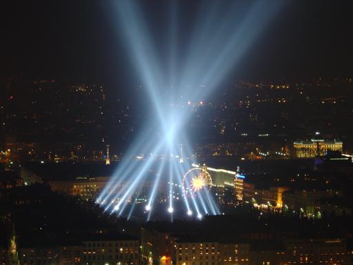 Lyon  fête des lulières 2003
