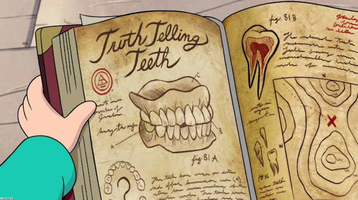 Capture d'écran: série "Gravity Falls" sur Disney channel 411