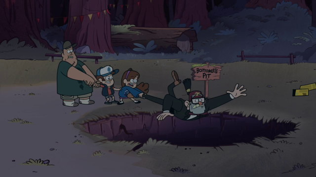 Episode "Bottomless Pit" de la série "Gravity Falls"