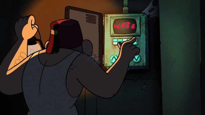 Stan dans son laboratoire secret  Capture d'écran: série "Gravity Falls" sur Disney channel 411
