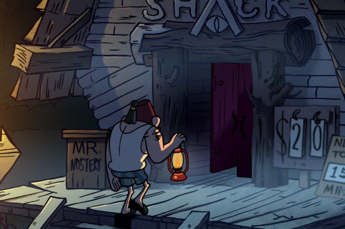 Capture d'écran: série "Gravity Falls" sur Disney channel 411