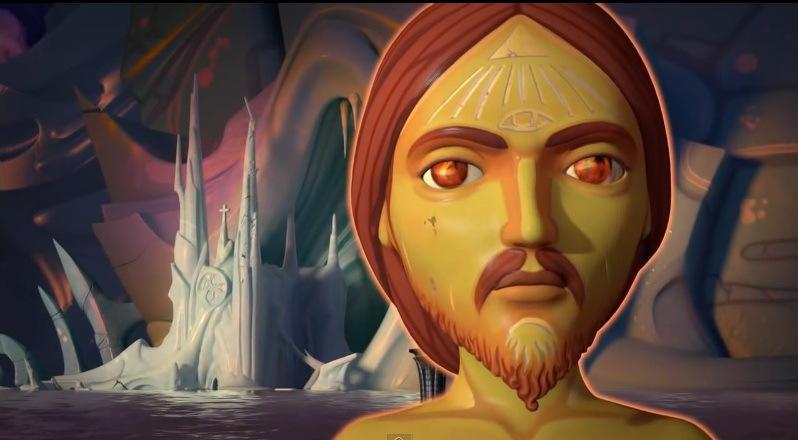 Faux Christ New Agien Illuminati  Capture d'écran: clip I Pet Goat II