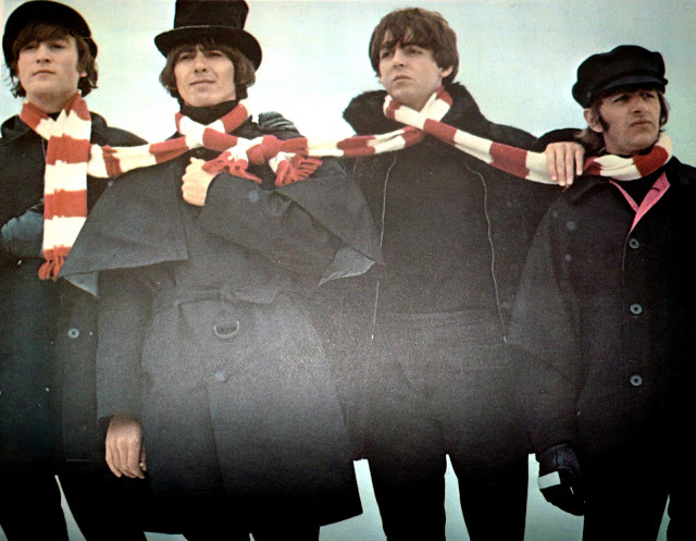Cordon ombilical reliant les 4 Beatles