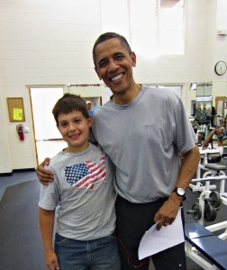 B. Obama avec un T-shirt Nike?
