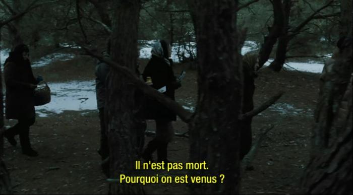 Capture d'écran: film "La terre outragée" de Michale Boganim