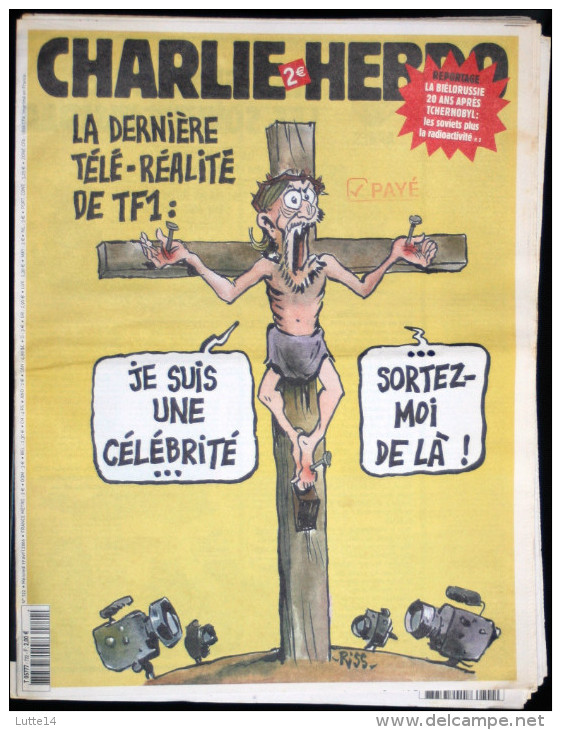 CHARLIE HEBDO N° 722 du 19/04/2006