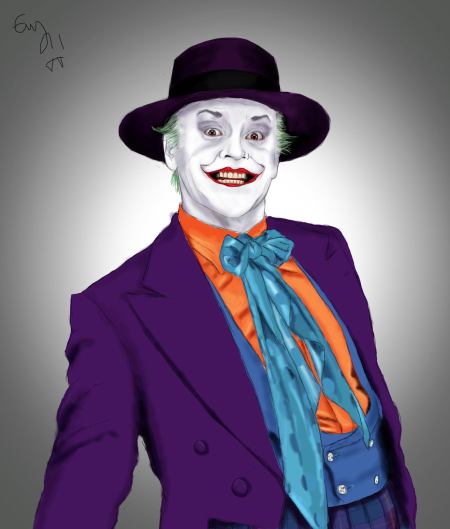 L'acteur Jack Nickolson "Joker"