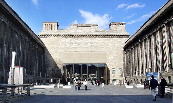 Entrée principale du musée de Pergame, à Berlin