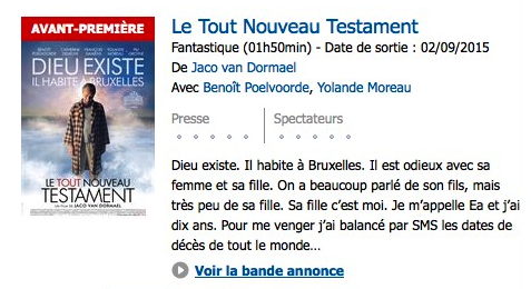 "Le Tout Nouveau Testament"