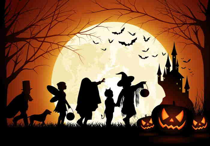 Illustration typique Halloween