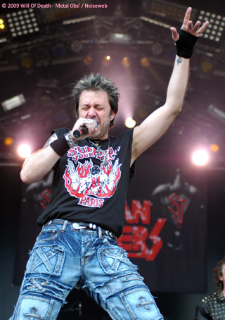 Renaud Hantson sur scène 