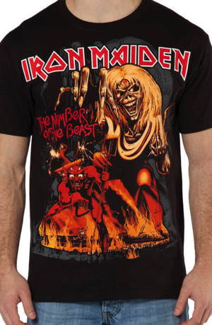 "The number of the beast" ou "Le nombre de la Bête" du Groupe Iron Maiden