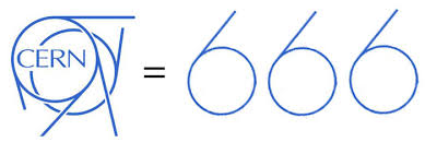 Logo du CERN et le nombre 666