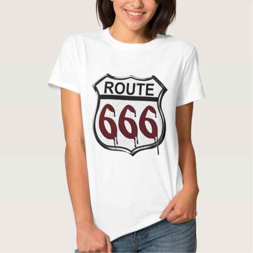 Route 666 en parodie de la fameuse route 66