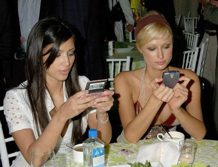 Kim Kardashian et Paris Hilton 