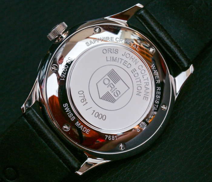 Montre Oris dédiée à John Coltrane en édition limitée 