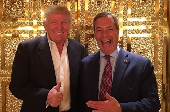 Donald Trump et Nigel Farage