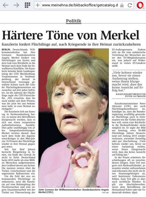 Angela Merkel flashant le 666 digital   