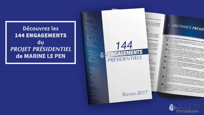 144 engagements": Marine Le Pen dévoile son catalogue de promesses