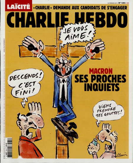 Couverture de Charlie Hebdo du 22/2/2017