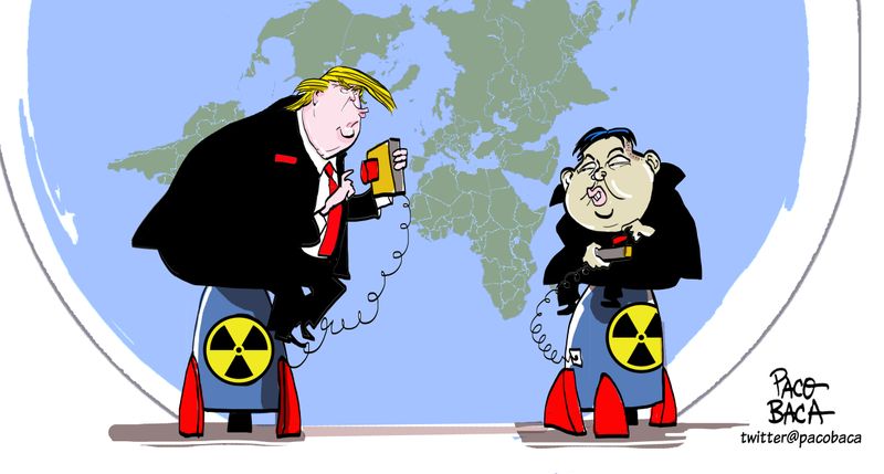 Tensions Trump/Kim Jong Un
