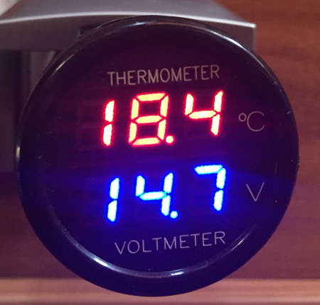 Voltmètre 12V
