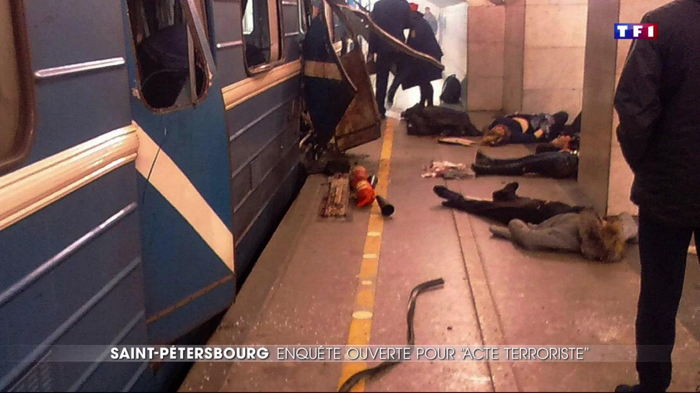 Attaque dans le métro à St-Pétersbourg