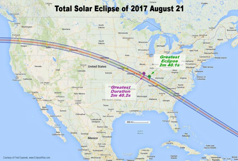 Eclipse solaire totale du 21 Août 2017