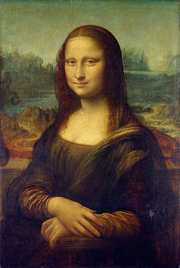 "La Joconde" par Léonard de Vinci: musée du Louvre