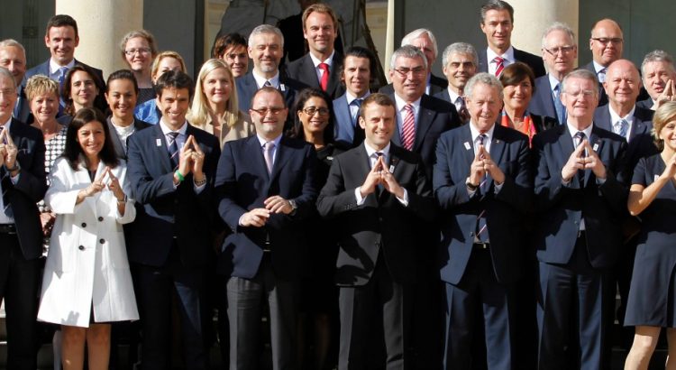 JO-2024 - Macron appuie la candidature de Paris devant le CIO