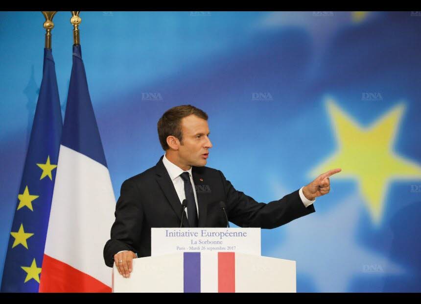Discours d'Emmanuel Macron à la Sorbone le 26/9/7