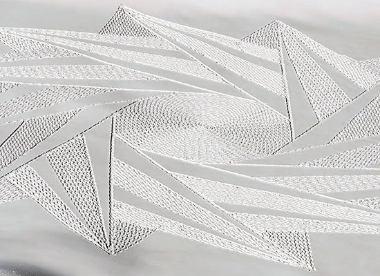 "Snow art" par Simon Beck