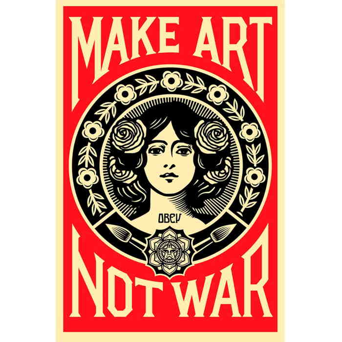 Faites de l'art et non la guerre