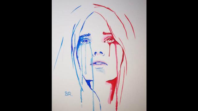 La Marianne en pleurs de Benjamin Régnier