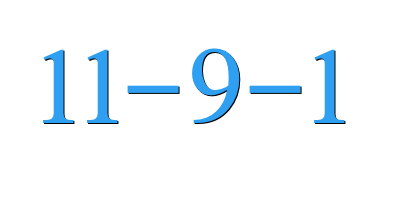 "11-9-1" en mémoire des attentats du "11-9-01"