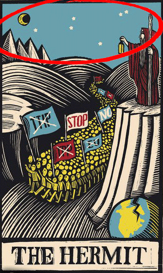 Carte "The Hermit"