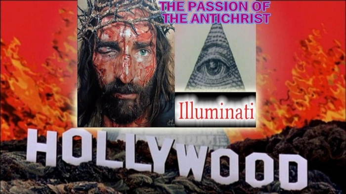 Photo montage à partir du Film "La PASSION" de Mel Gibson