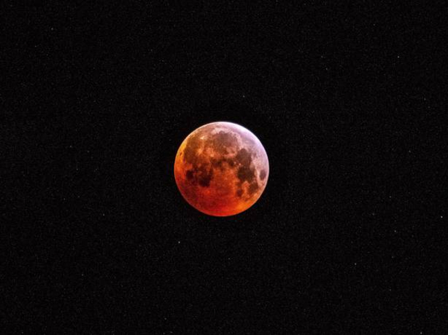 L'éclipse de lune du 21 Janvier 2019